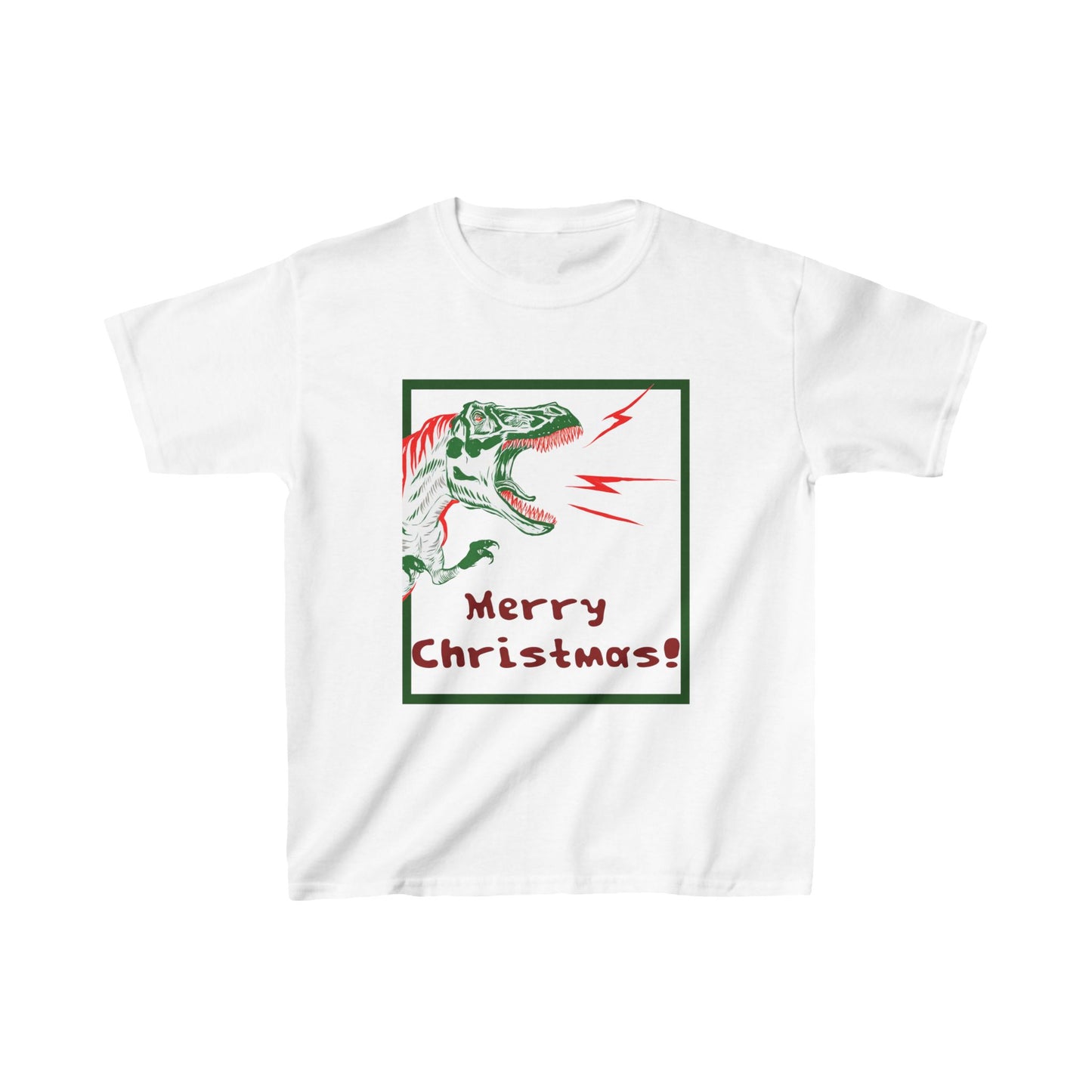 MERRY TREXMAS kids tee