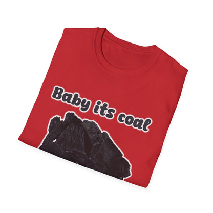 BABY ITS COAL OUTSIDE tee