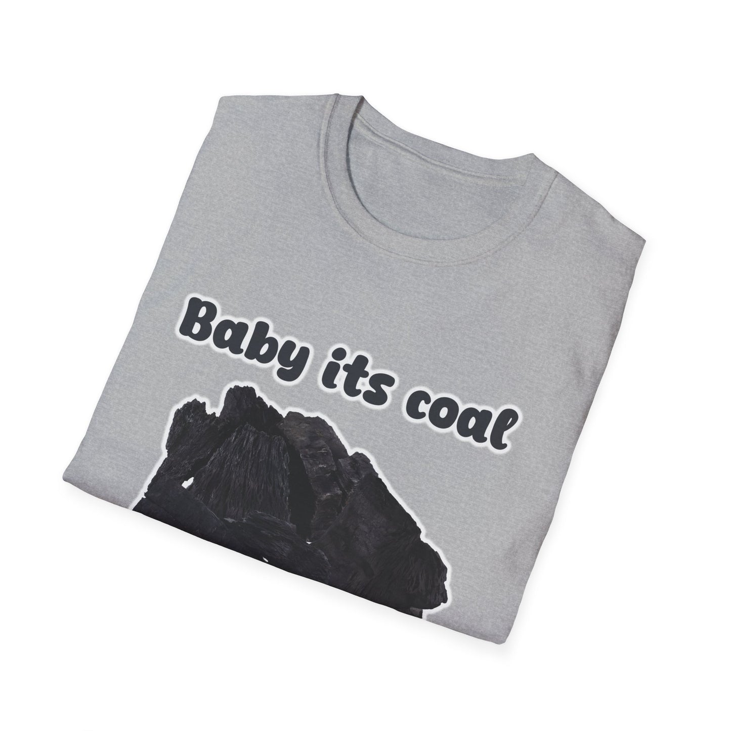 BABY ITS COAL OUTSIDE tee